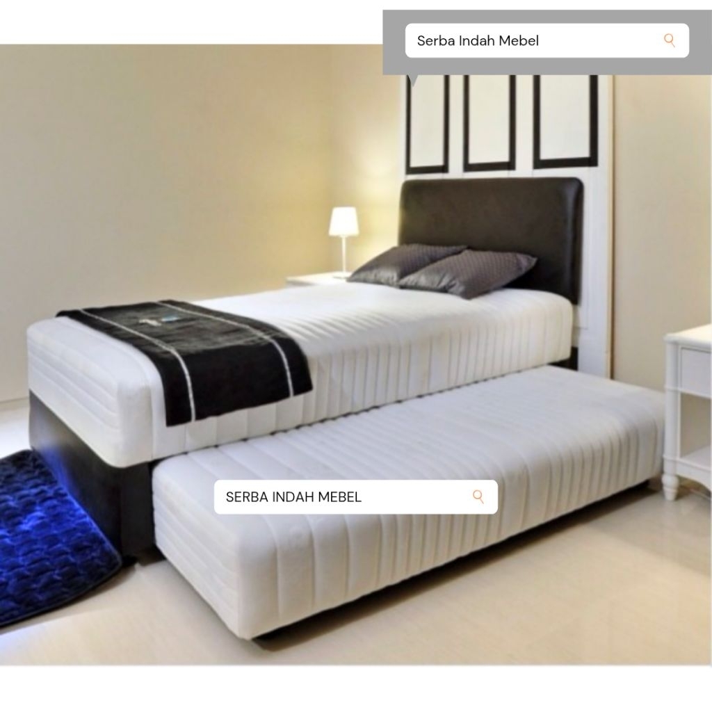 KASUR SPRING BED SPINNO 2 IN 1 UNIVERSAL ANAK SORONG 90 x 200 cm 100 x 200 cm 120 x 200 cm SPRINGBED