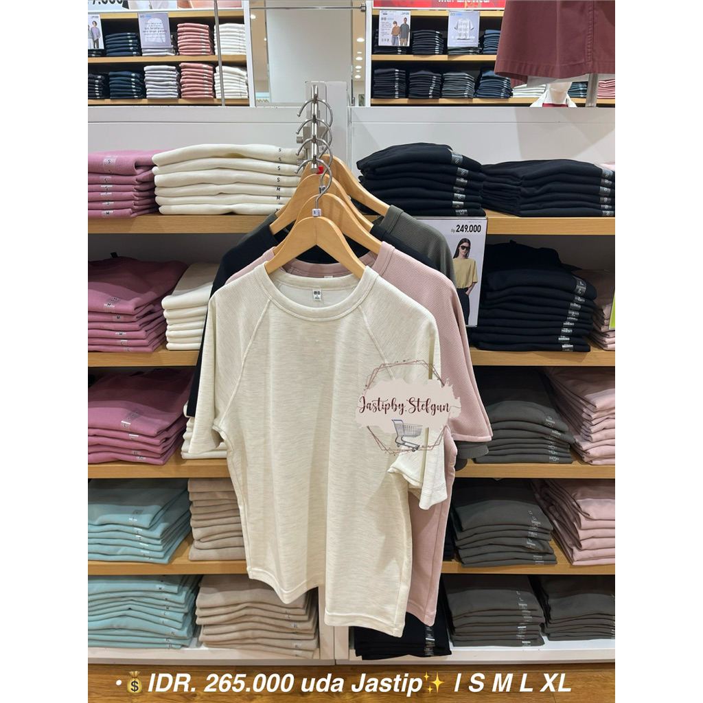 UNIQLO MAN | tshirt dry waffle