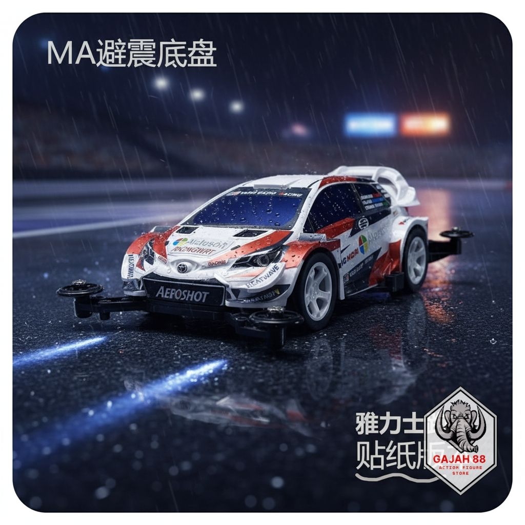 Mobil Balap Rakit Dinamo Yika (Tamiya gen 9)