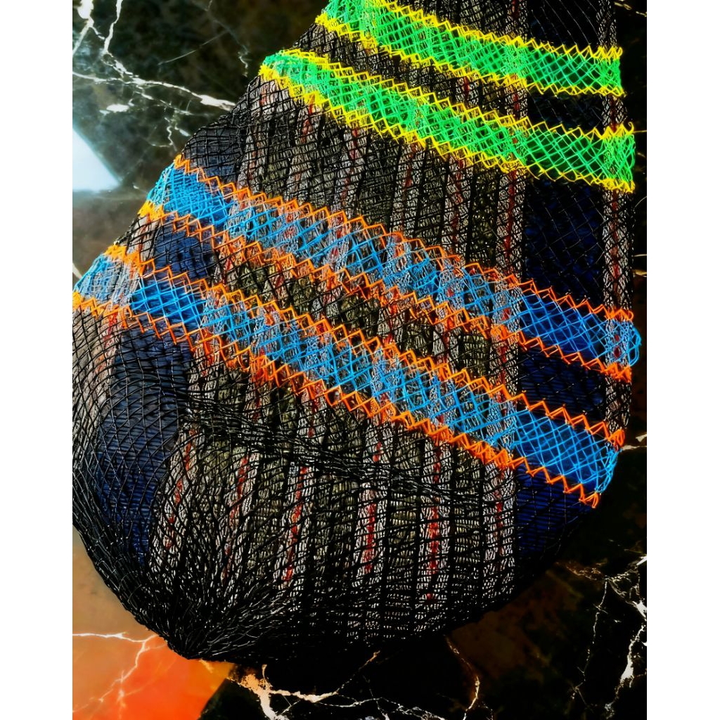 KOJA IKAN/KERAMBA IKAN PANJANG 100CM FULL RAJUTAN TANGAN ko
