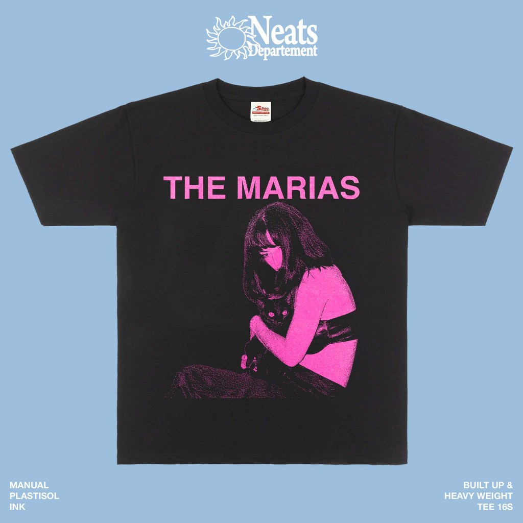 KAOS T-SHIRT THE MARIAS | HEAVY WEIGHT | NEATS DEPTH