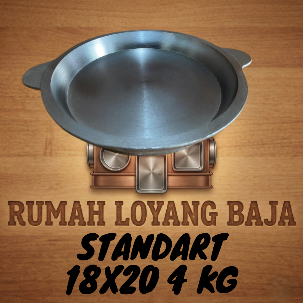 Loyang Martabak Mini Baja Tebal Berkualitas Koleksi Rumah Loyang Baja