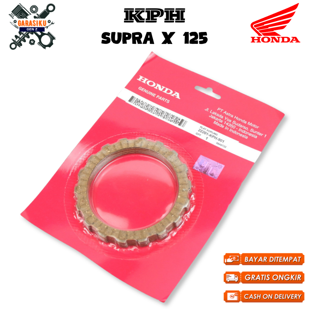 kampas kopling supra x 125 - kampas kopling Honda karisma original - KPH