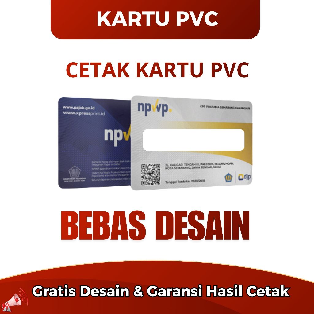 CETAK KARTU PVC CUSTOM