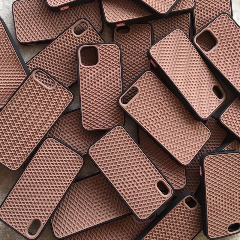 Soft case Iphone 7 8 7PLus 8plus 6 6s x xs xr xsmax 13 11 12 12mini promax Waffle VAns Custom Bahan 