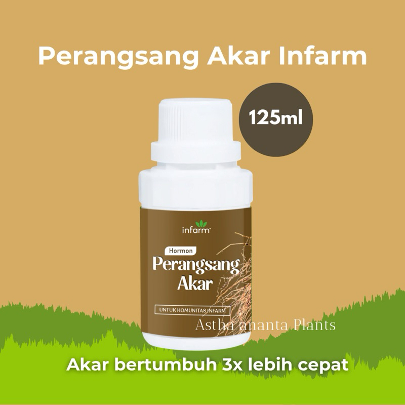 Nutrisi dan Perangsang Akar Tanaman Stek 125 ml infarm / Infarm Perangsang Akar Tanaman