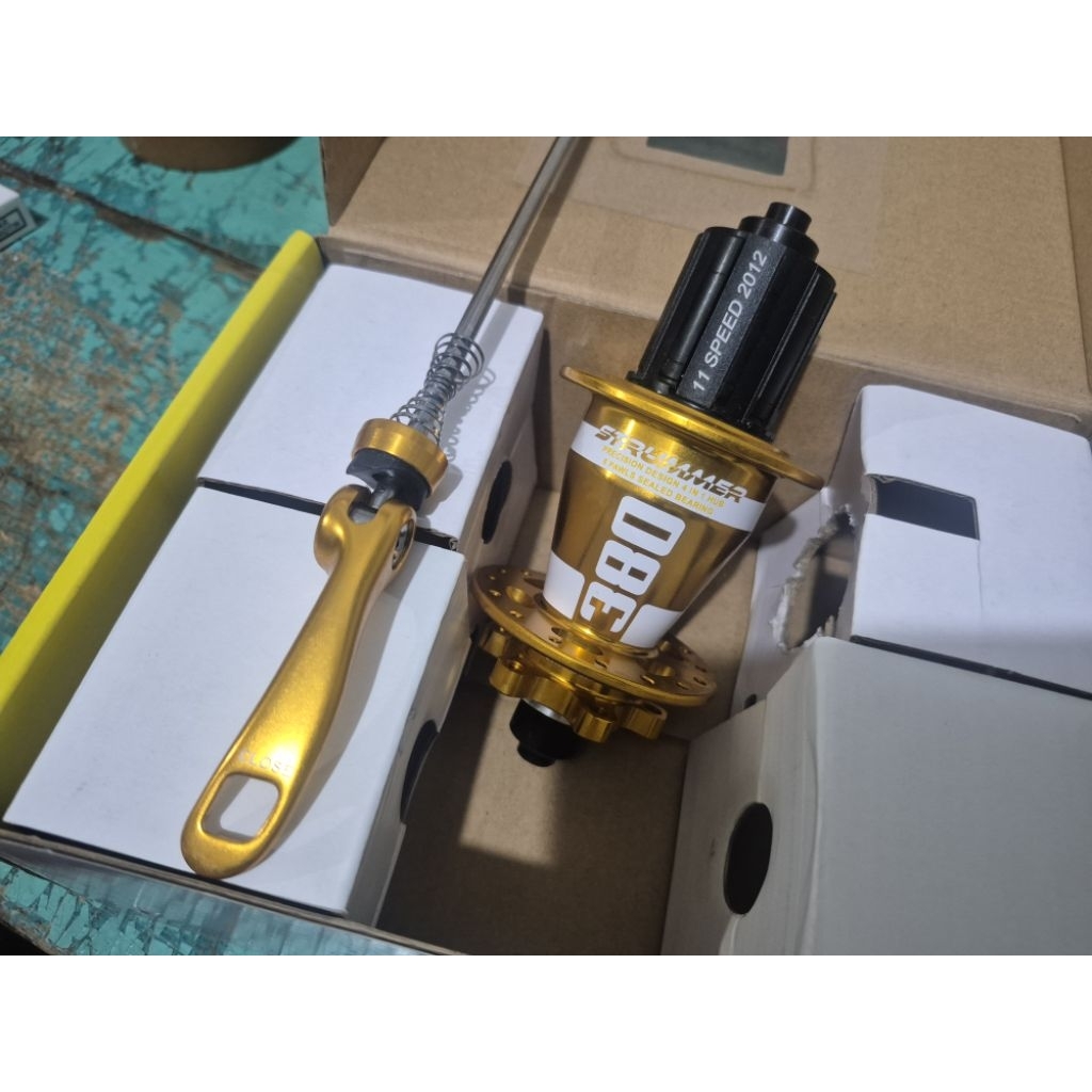 Freehub Belakang Strummer HM 380 Tawon 32 hole discbrake untuk sepeda MTB