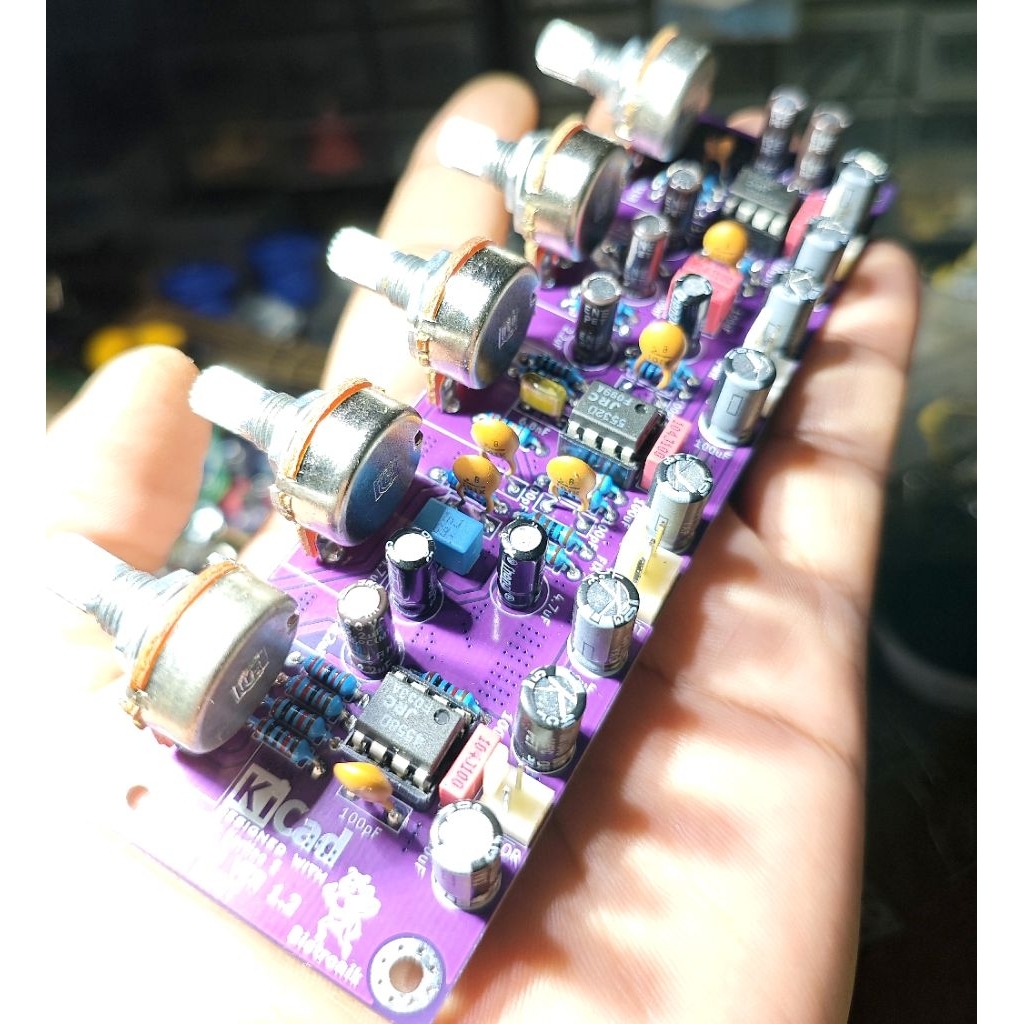 preamp kendang clone peavey KB300 komponen joss