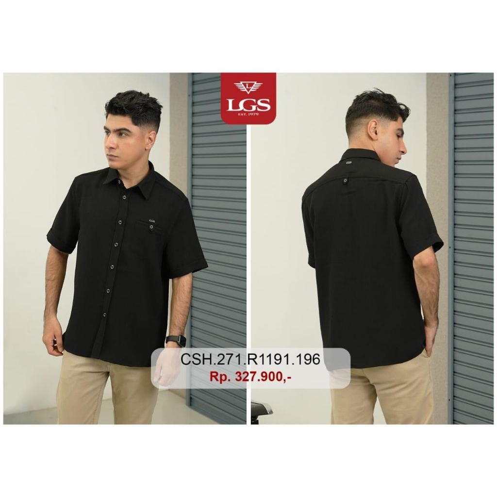 Kemeja Casual Regular Fit LGS Original