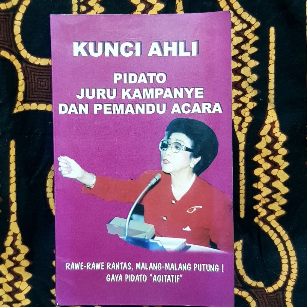 KUNCI AHLI PIDATO JURU KAMPANYE DAN PEMANDU ACARA