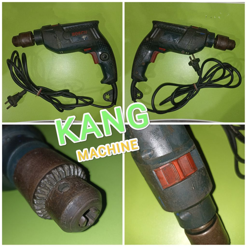 mesin bor tembok BOSCH GSB550 13mm impact drill 550W bor listrik bor tangan