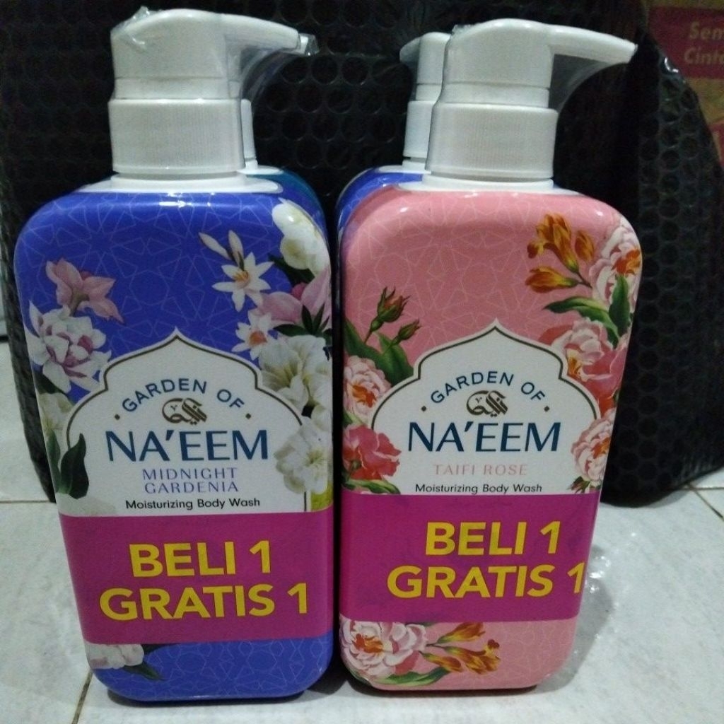 Naem Body wash pump 480ml buy 1 get 1