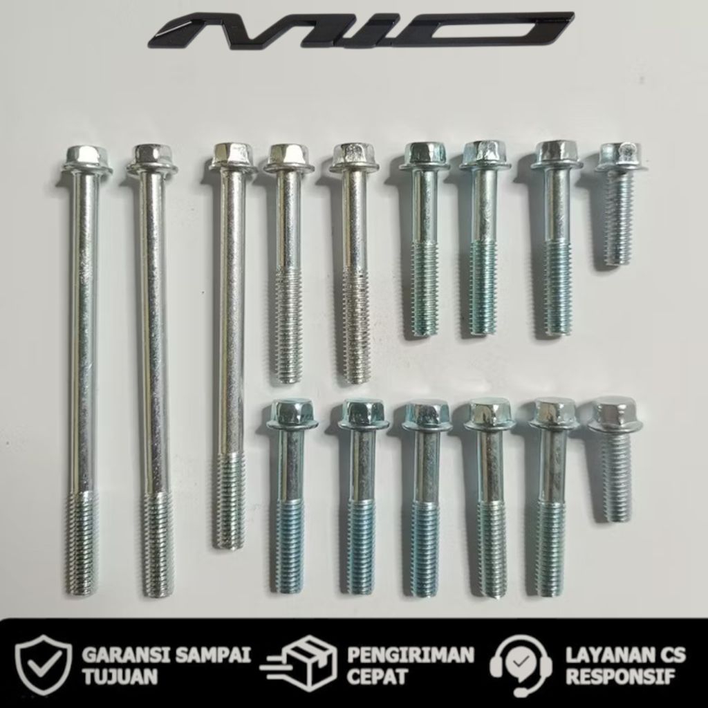 Baut Blok CVT 1 SET Yamaha X-Ride 115 / Baut CVT 1SET Motor X-Ride 115