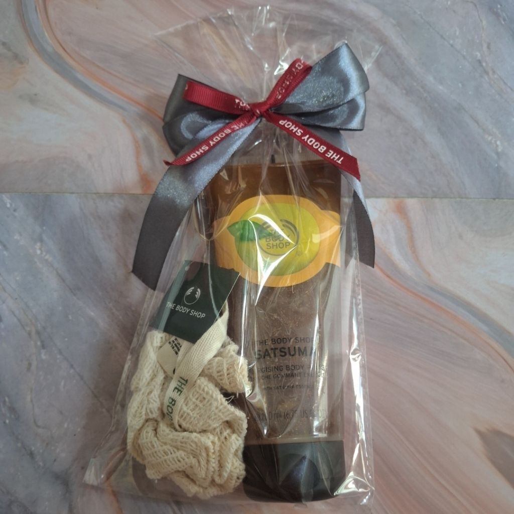 the body shop gift satsuma set paket seserahan kado termurah hampers lebaran