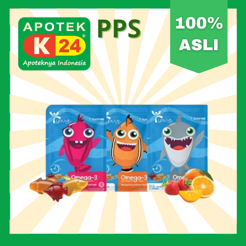 Youvit Omega-3 Anak 7 GummiesYouvit Omega-3 Anak 7 Gummies