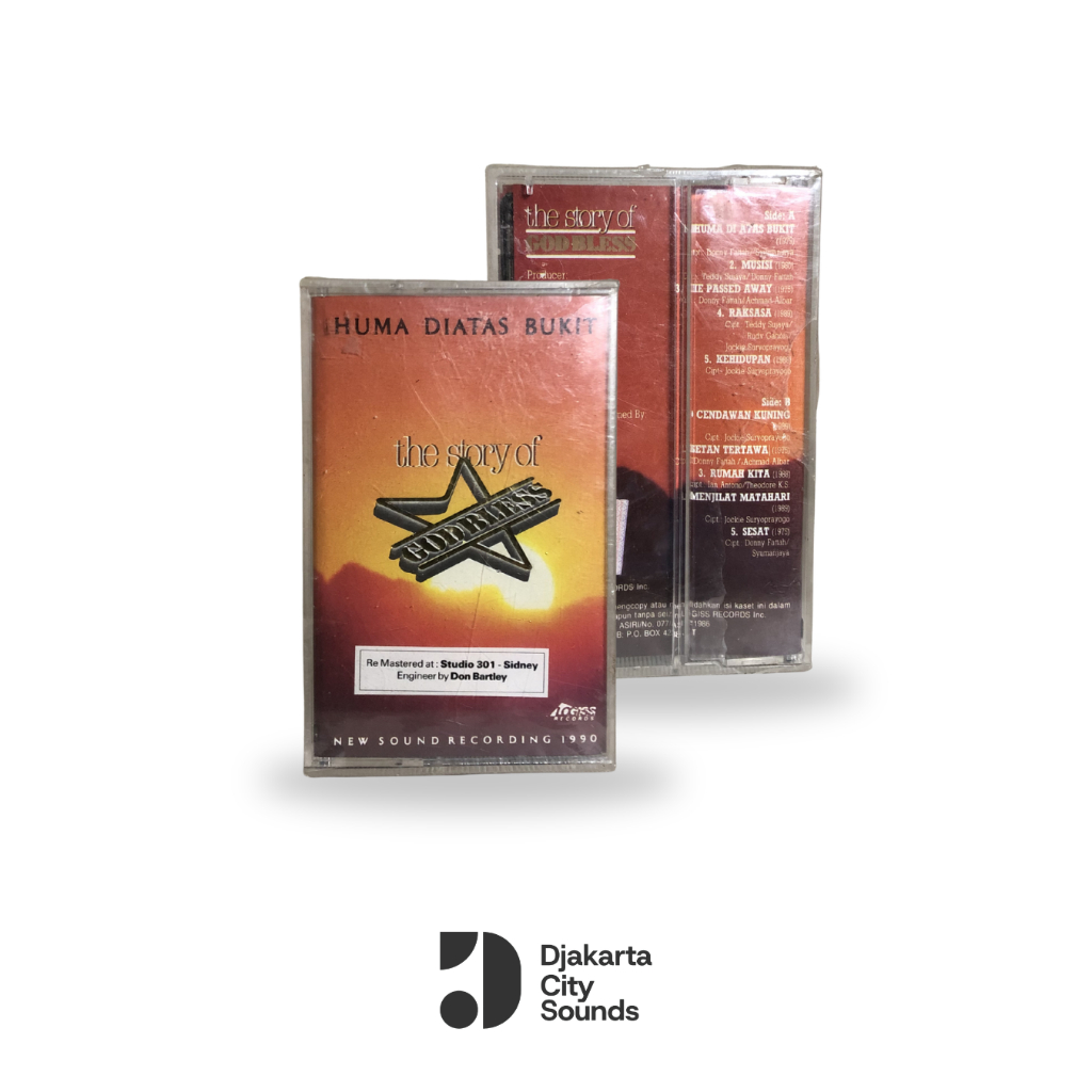 Kaset Pita God Bless - Huma Di Atas Bukit (Segel/Sealed)