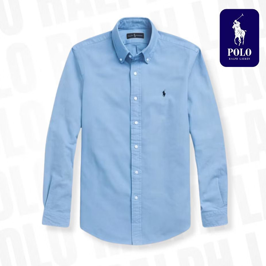 Kemeja Pria Polo Ralph Lauren Lengan Panjang Twill Premium - kemeja Polo Ralph Lauren Pria Casual