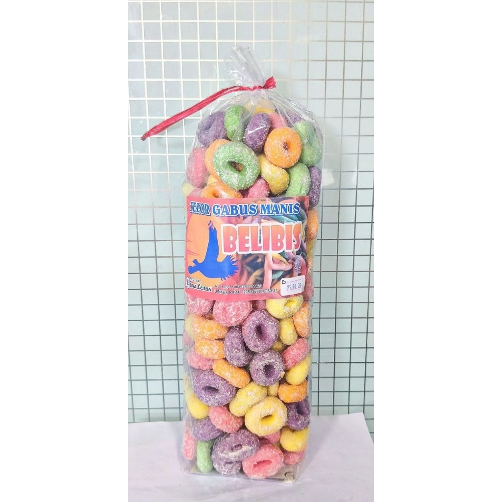 BELIBIS DONAT GULA WARNA WARNI 850gr