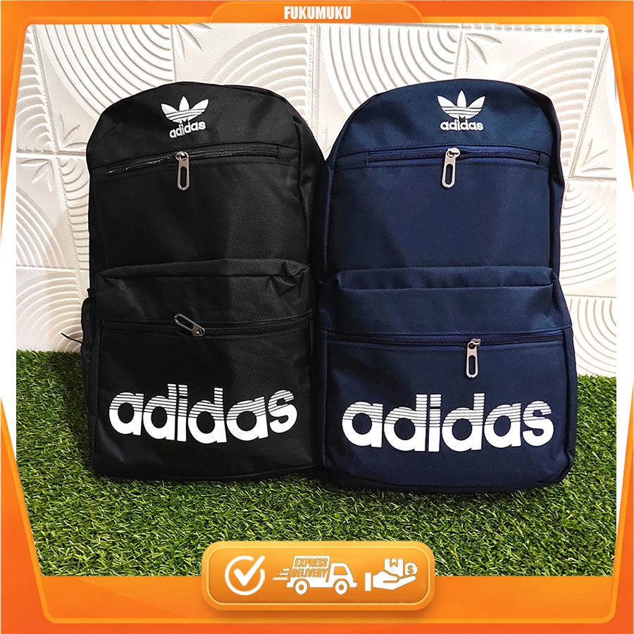 Tas Ransel Sport ADIDAS 07 Kanvas Besar / Backpack Laptop Sekolah