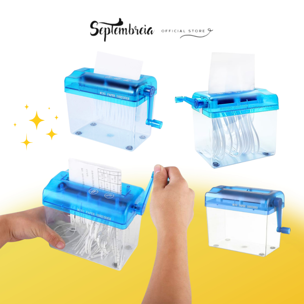 Pemotong Kertas Manual - Manual Paper Shredder - Pencincang Kertas
