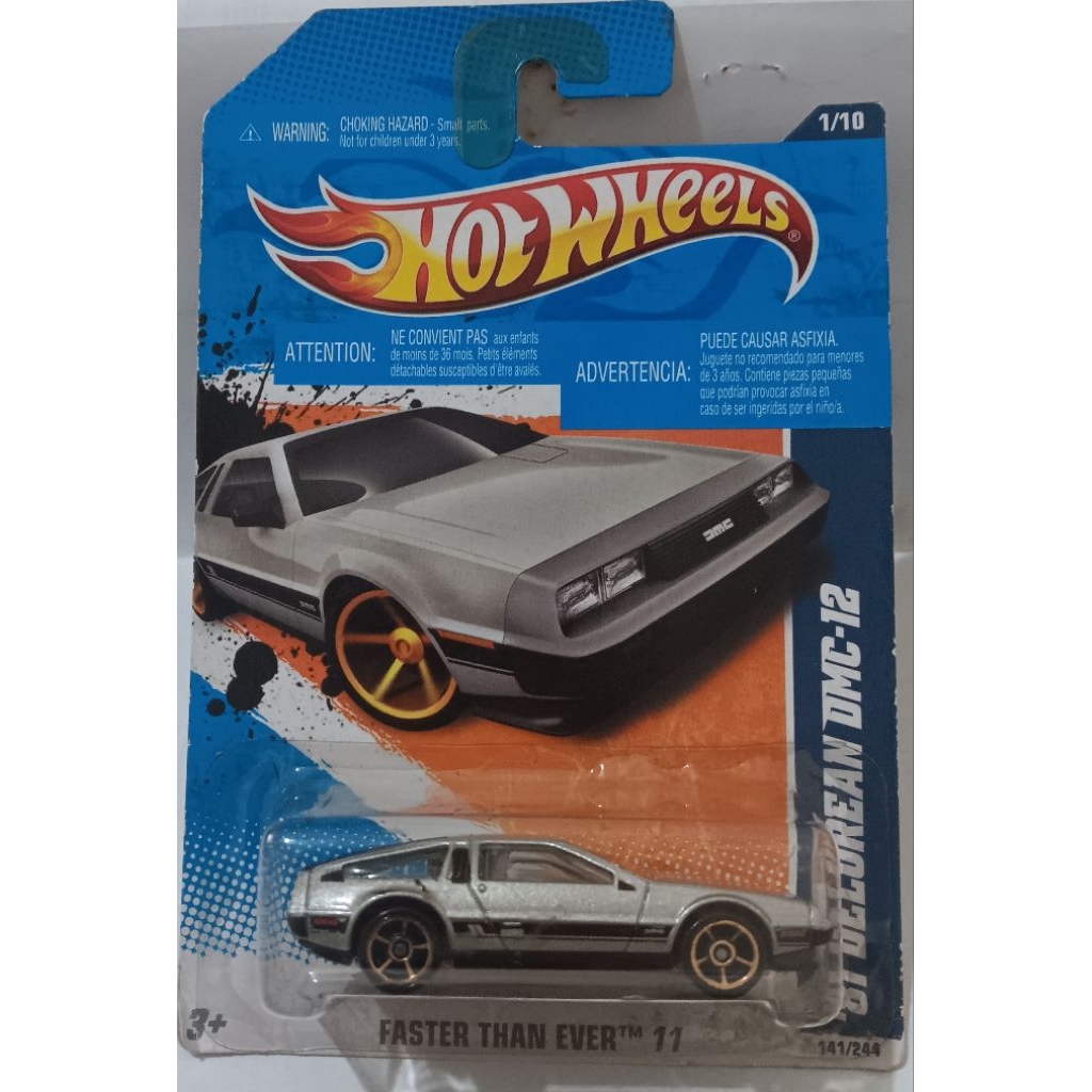 HOT WHEELS '81 DELOREAN DMC-12