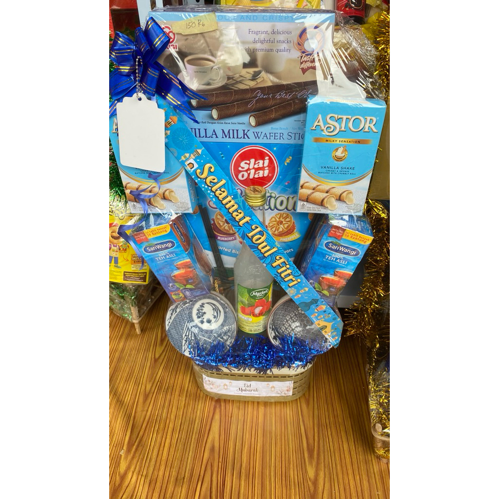 parsel Lebaran / Hampers Lebaran / Parsel Eid Fitri / Hadiah Kado Parsel lebaran / Parsel Sneck leba