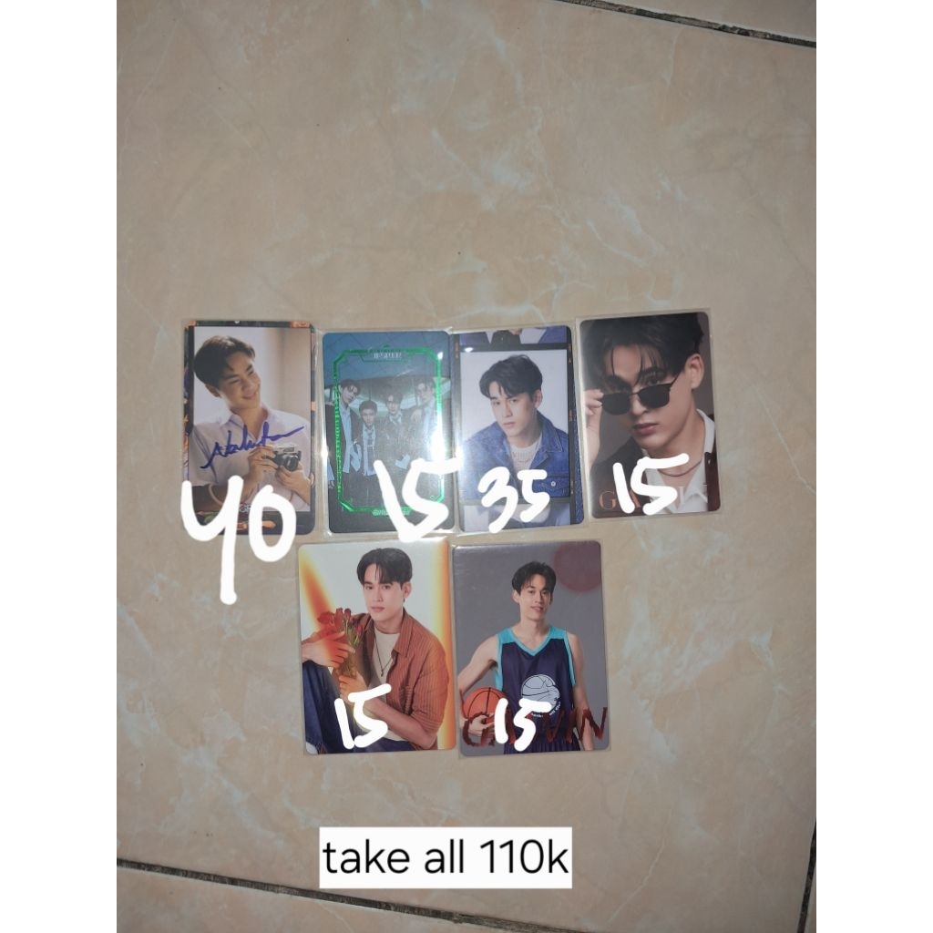 TAKE ALL AAB GAWIN CASKEY, TA NANNAKUN, NAKUNTA, JASPER, POND JOONG SANTA AOU