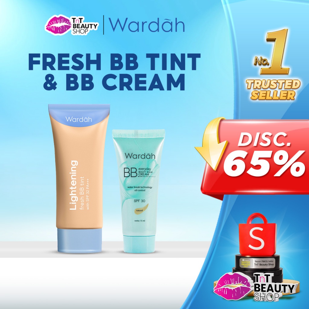 Wardah Lightening Fresh BB Tint -  Wardah Everyday BB Cream | 15ml & 30ml - TnT Beauty Shop
