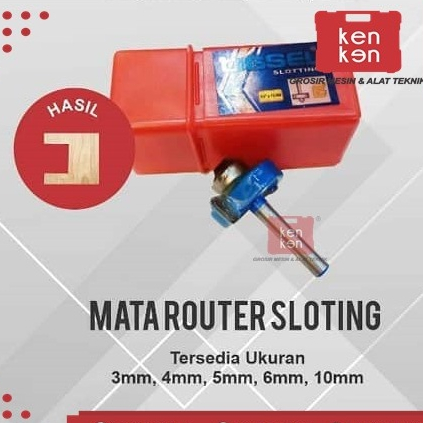 Ossel - Mata Router Kayu Slotting Bit – Pisau Profil Alur untuk Mesin Trimmer & Router