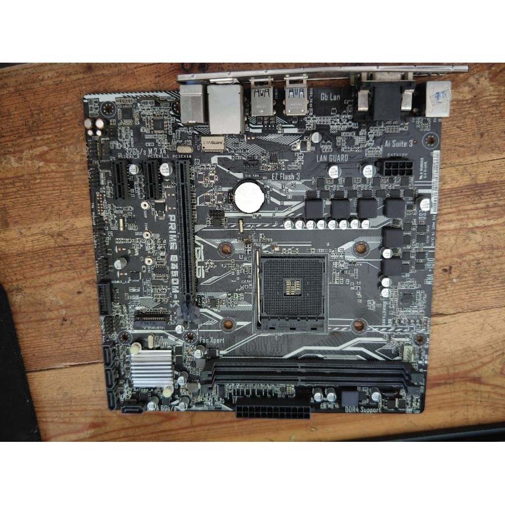 asus prime b350m k am4 support ryzen 5 7 5600x 5700x ada nvme