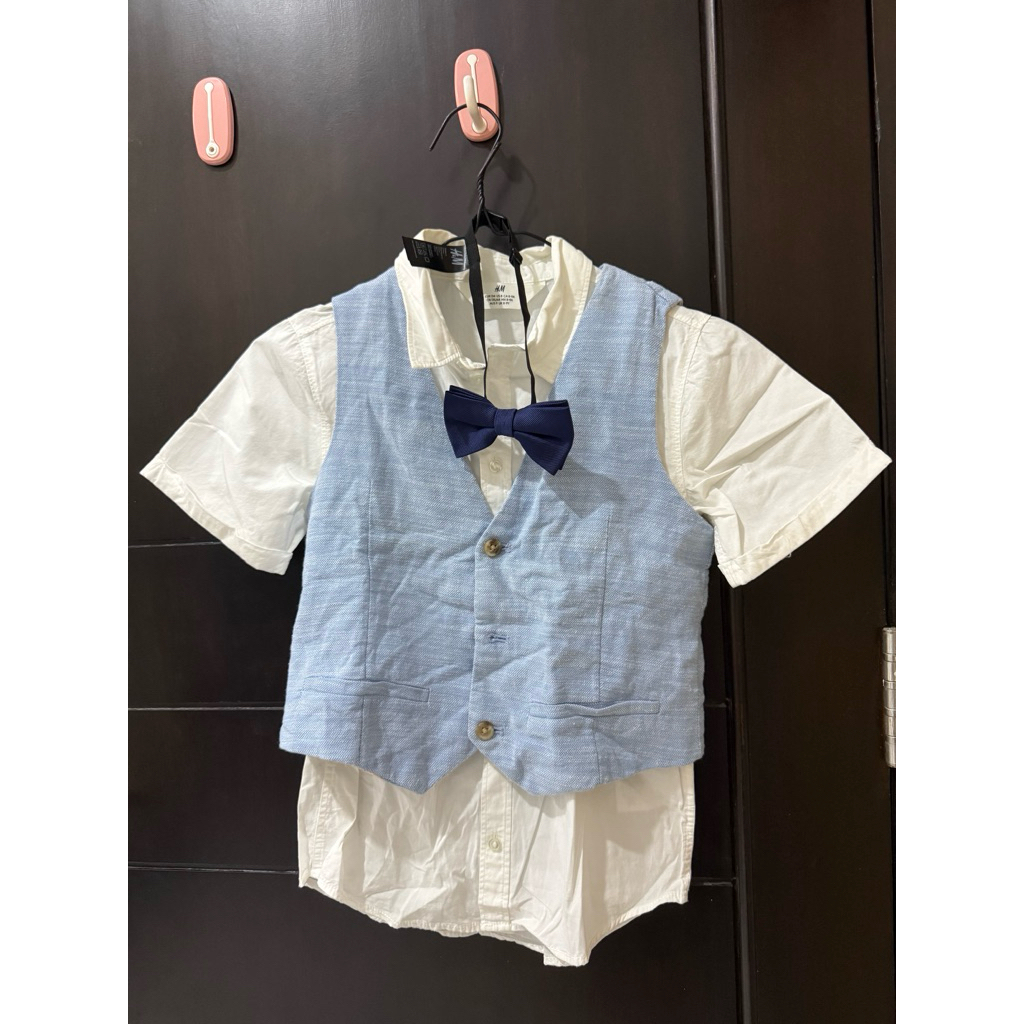 setelan jas blue ice anak laki-laki / one set anak laki-laki preloved original