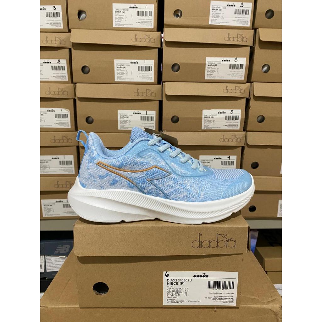 Diadora Niece Blue Women Shoes Original