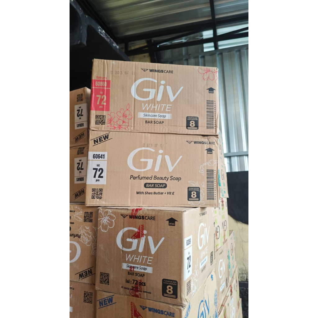 1 Karton Sabun Batang Giv 72 pcs