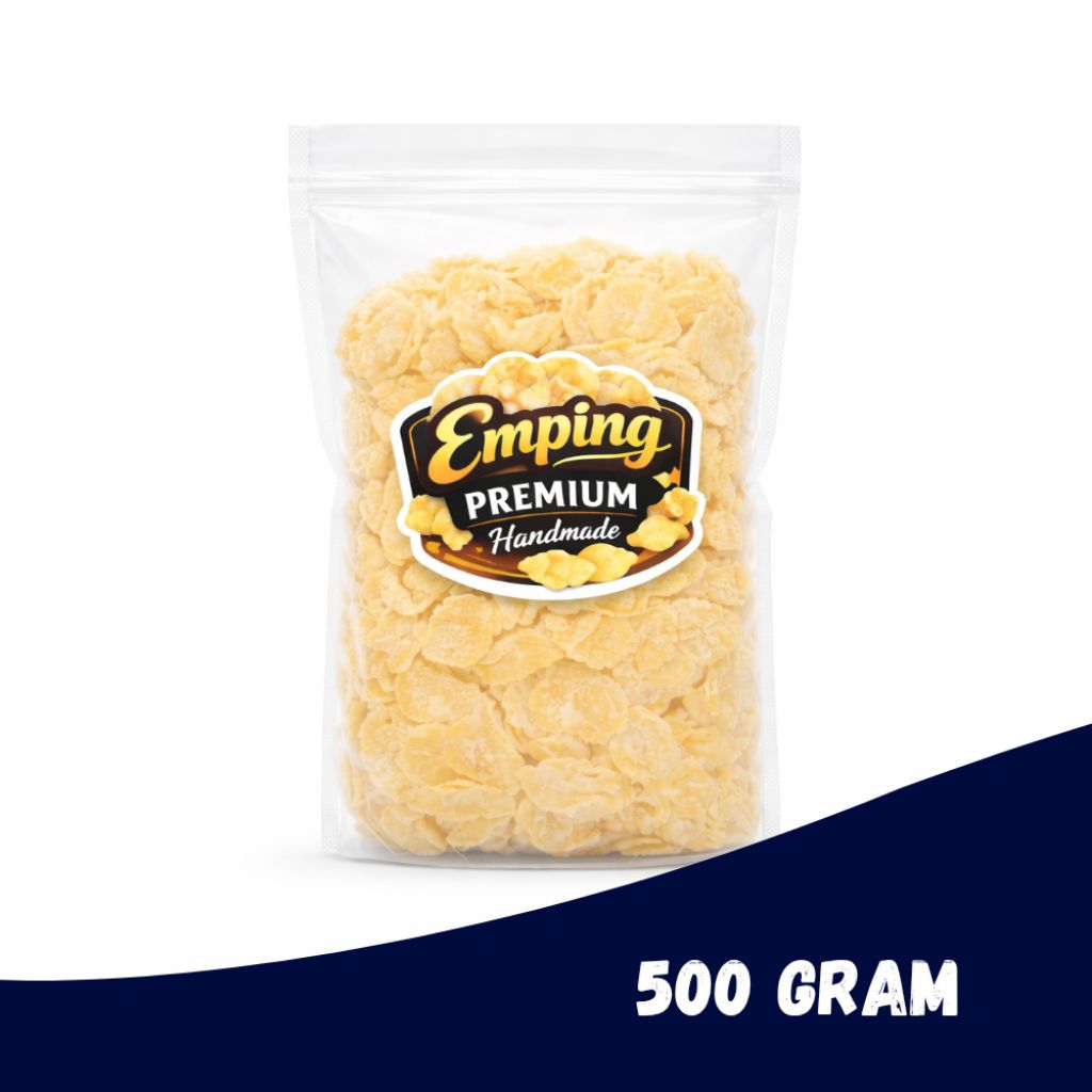 Emping Melinjo Mentah Premium Asli Kuningan | Kering ±80% Berat 500 gram