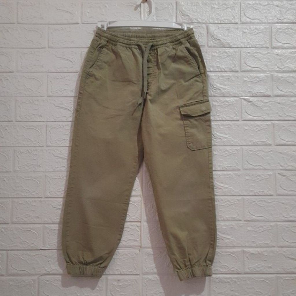 Jogger cargo chino anak POLHAM size 140/LP 54 P 73