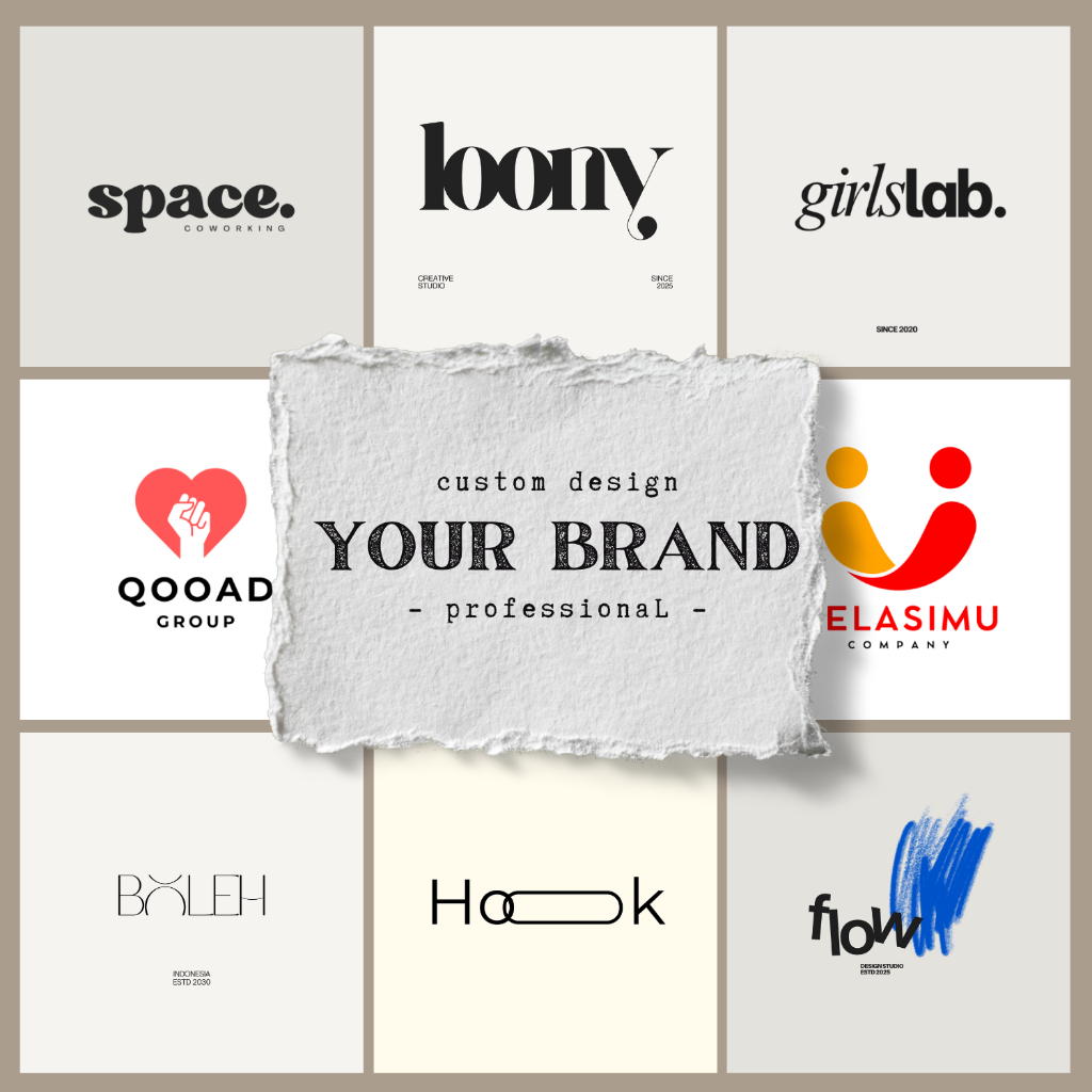 JASA DESAIN LOGO OLSHOP & UMKM PROFESIONAL | SIMPLE DESIGN