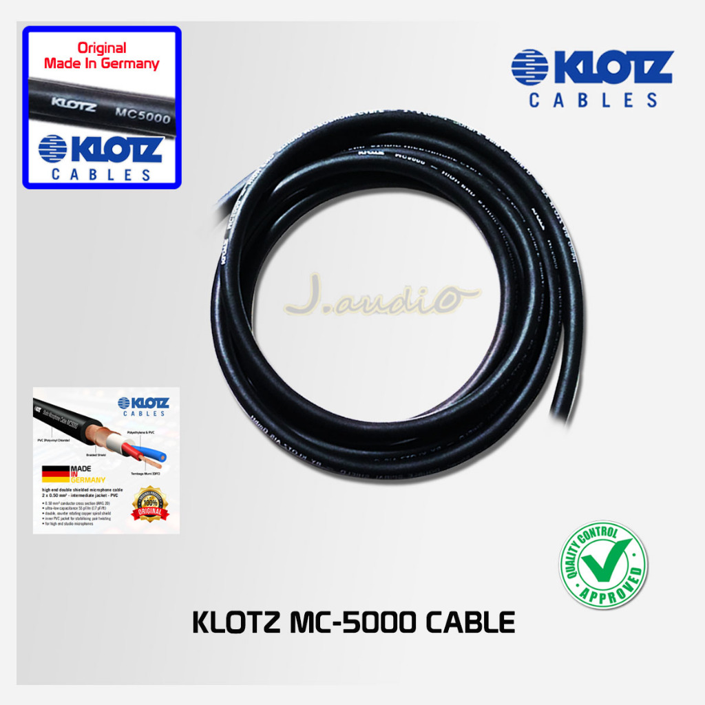 KLOTZ MC-5000 - Kabel Klotz Mc-5000 30 METER - JUAN AUDIO