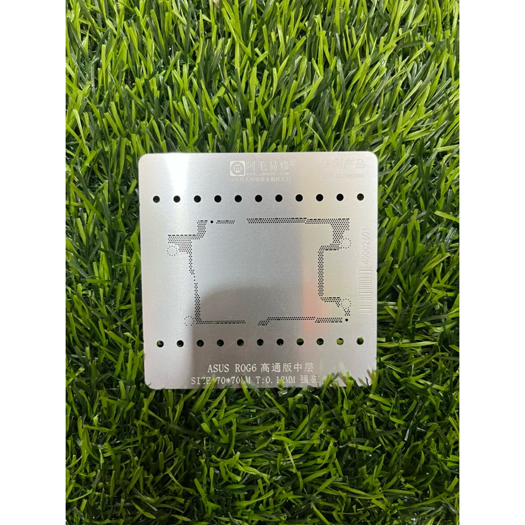 PLAT CETAKAN BGA AMAOE ROG 6 / ASUS ROG 6 / PLAT BGA IC ASUS ORIGINAL TERMURAH
