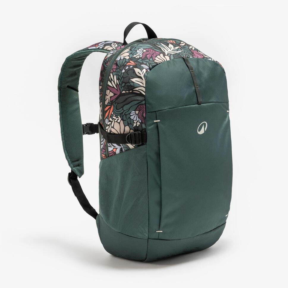 Decathlon QUECHUA Tas Ransel Arpenaz NH100 - 20L Hijau Motif - 8977165