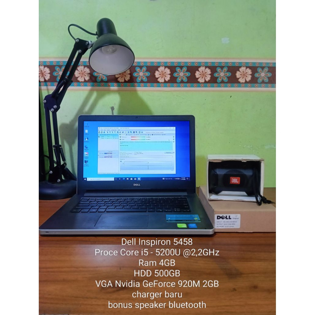 Leptop Dell Inspiron 5458 Core i5 - 5200U ram 4gb hdd 500GB VGA Nvidia GeForce 920M 2GB
