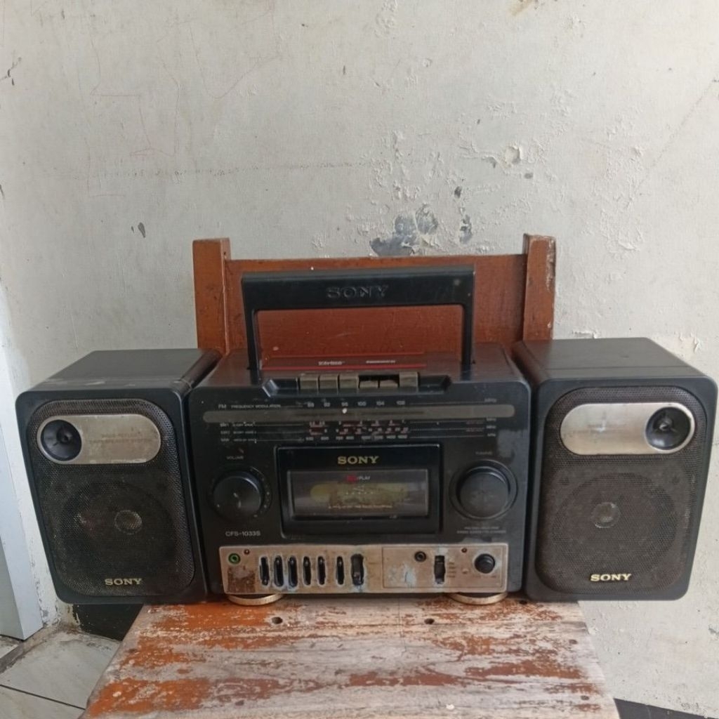 RADIO TAPE COMPO SONY CFS-1033S JADUL