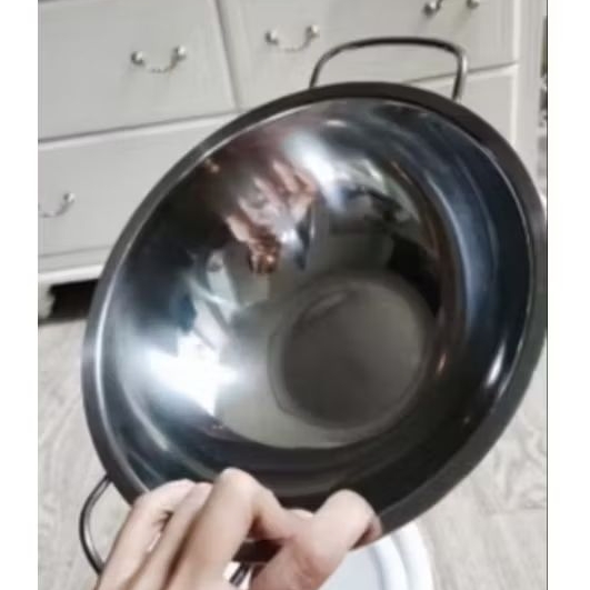 Panci double. boiler deKloc, baja tahan karat, 24 cm