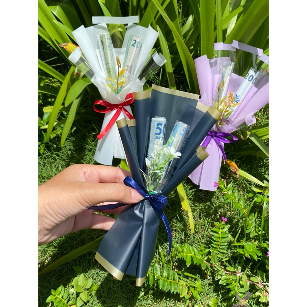 ampau bouquet / bouquet mini uang / ampau mini / hadiah bocil