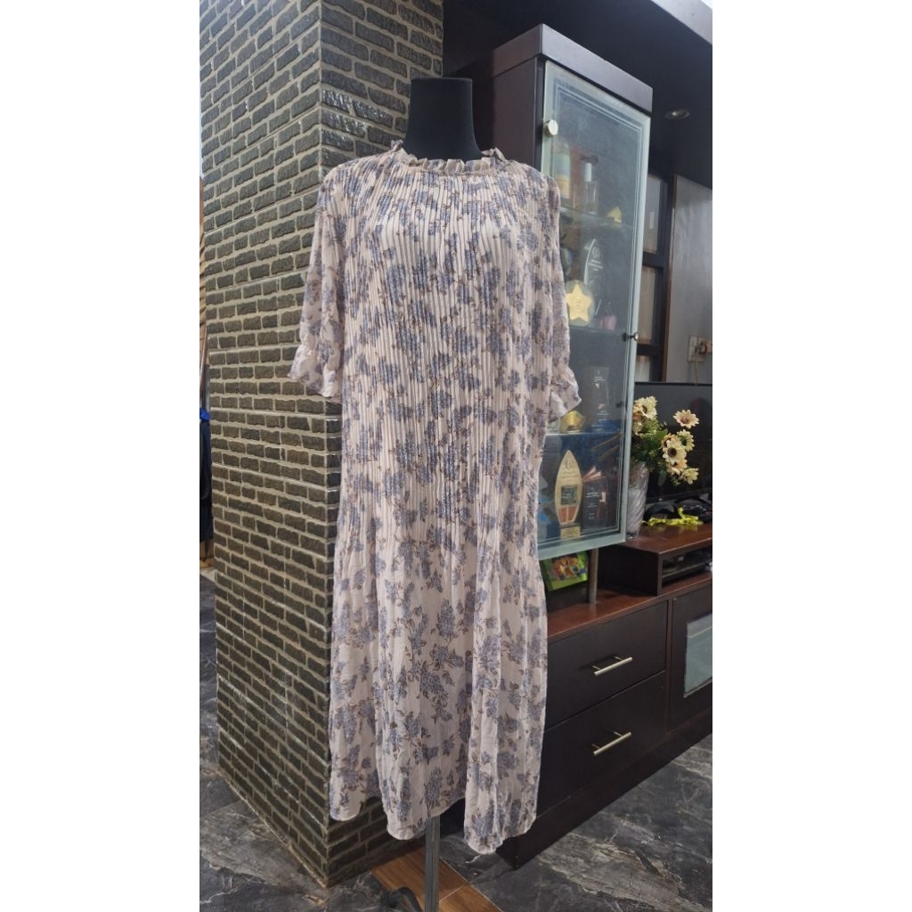 Dress sifon premium/ Dress plisket