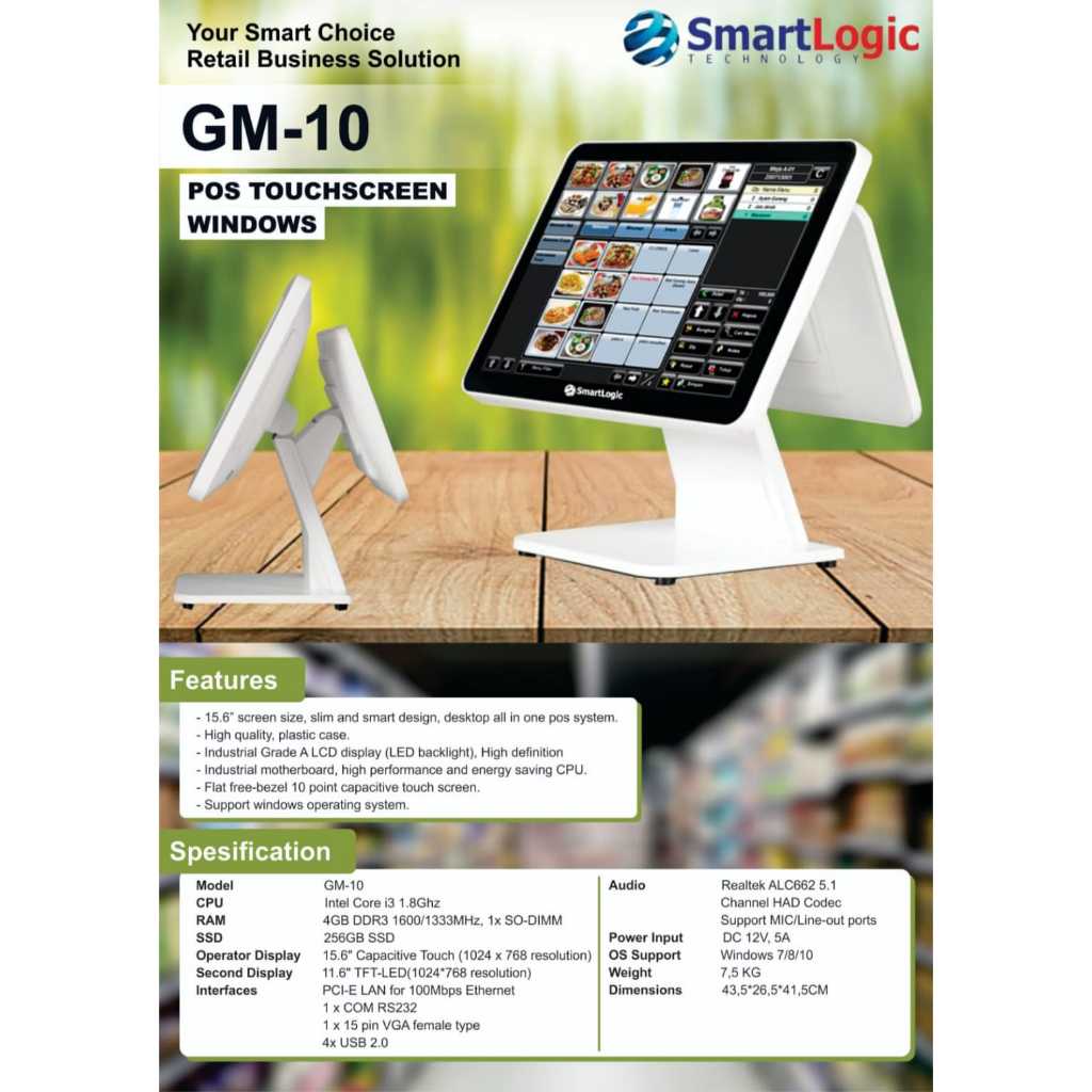 POS Android Smartlogic GM-10