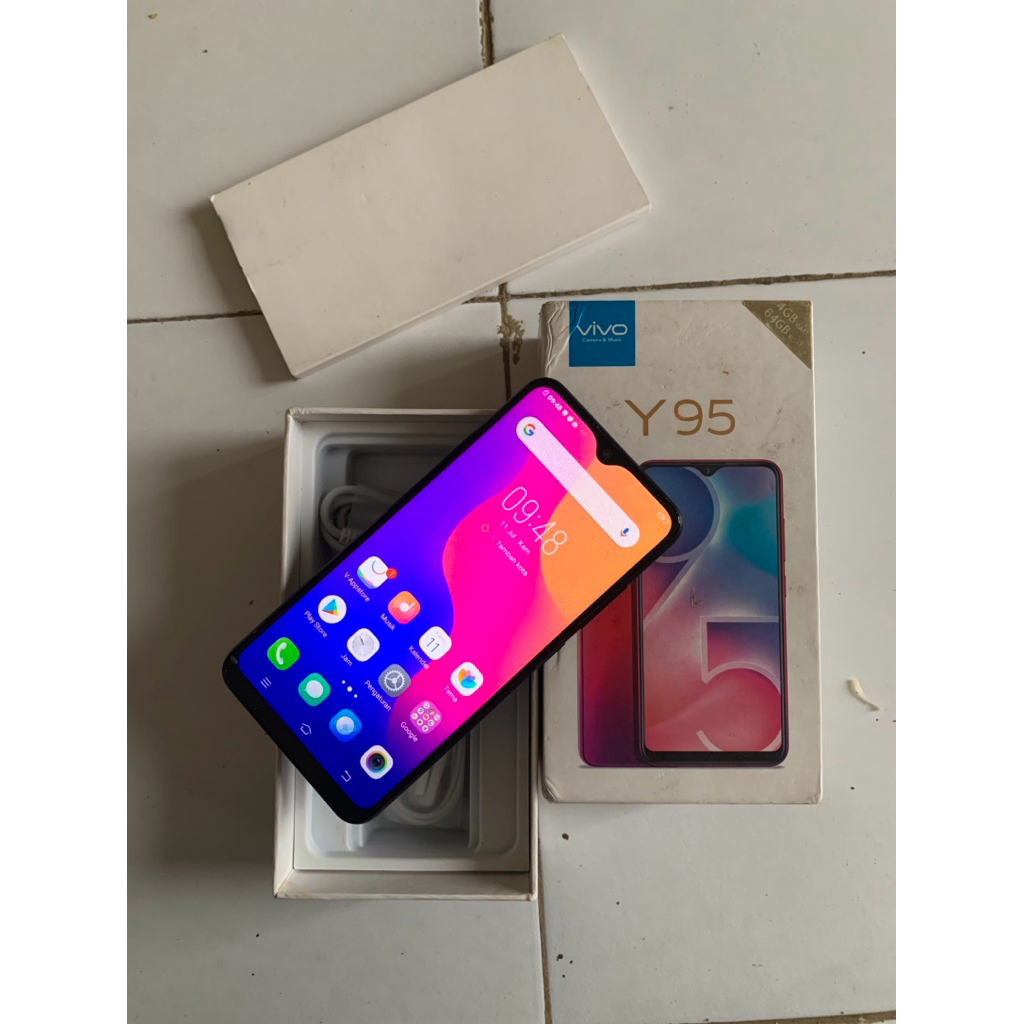 vivo y95 ram 4/64 orian second - hp second vivo y95 ram 4/64 orian