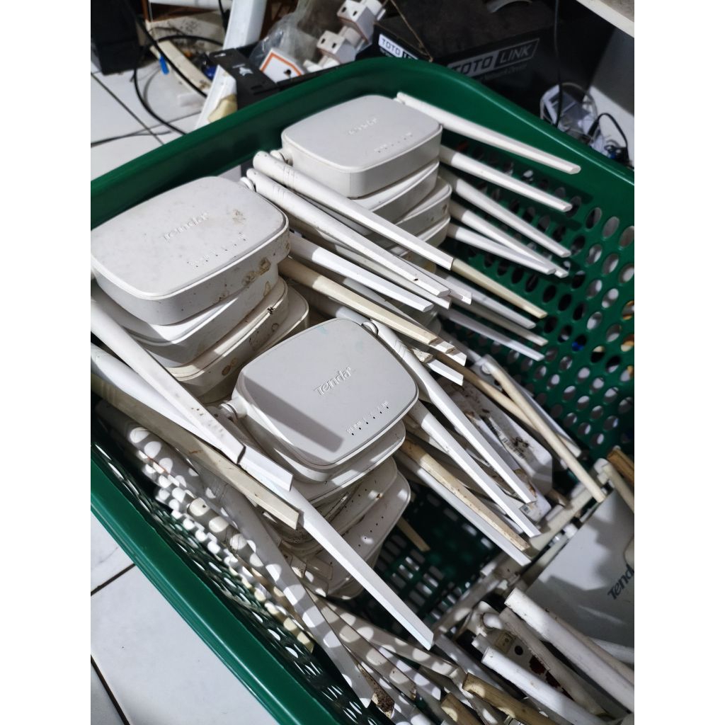 Router tenda n301 bekas migrasi kondisi normal