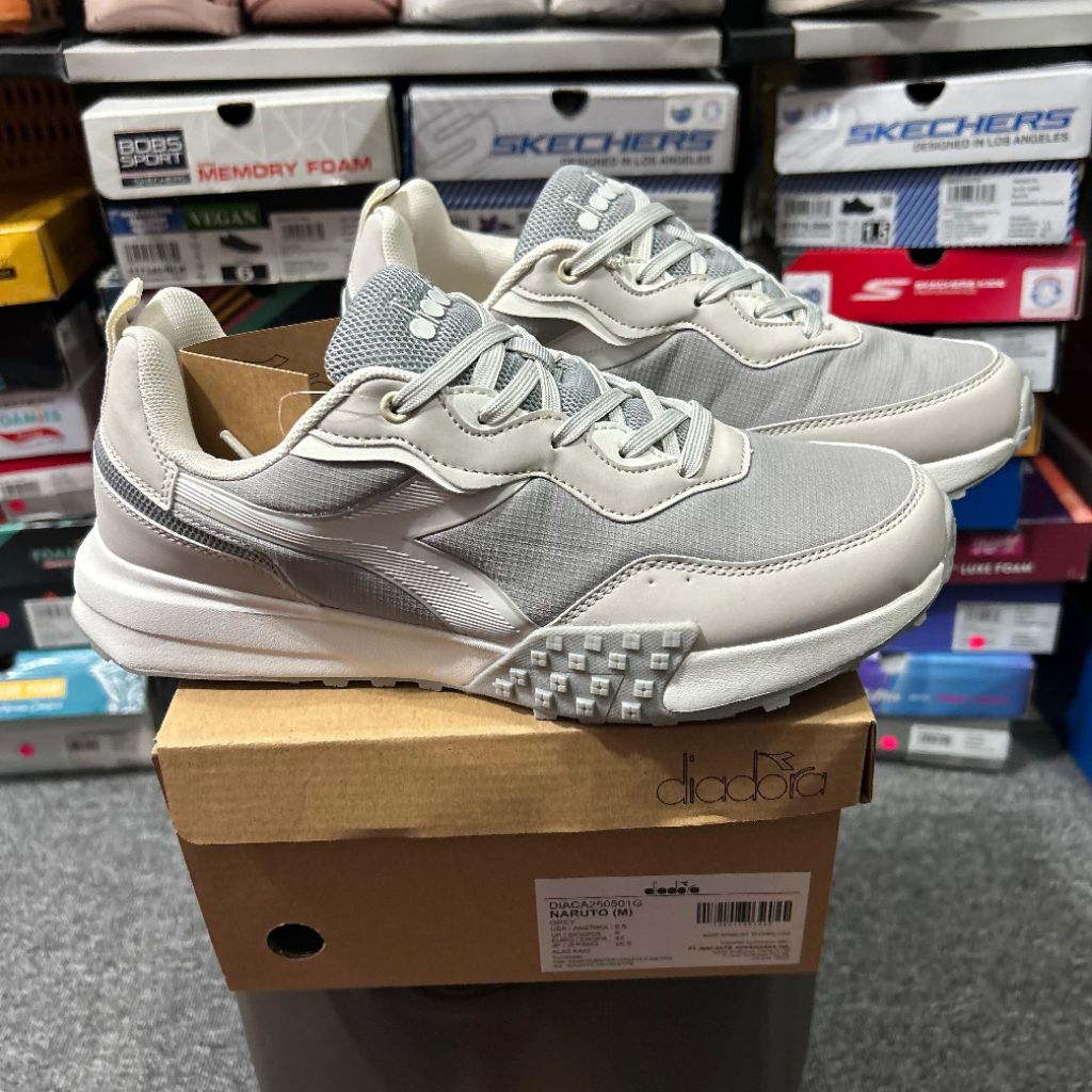 SEPATU SNEAKERS PRIA DIADORA NARUTO GREY