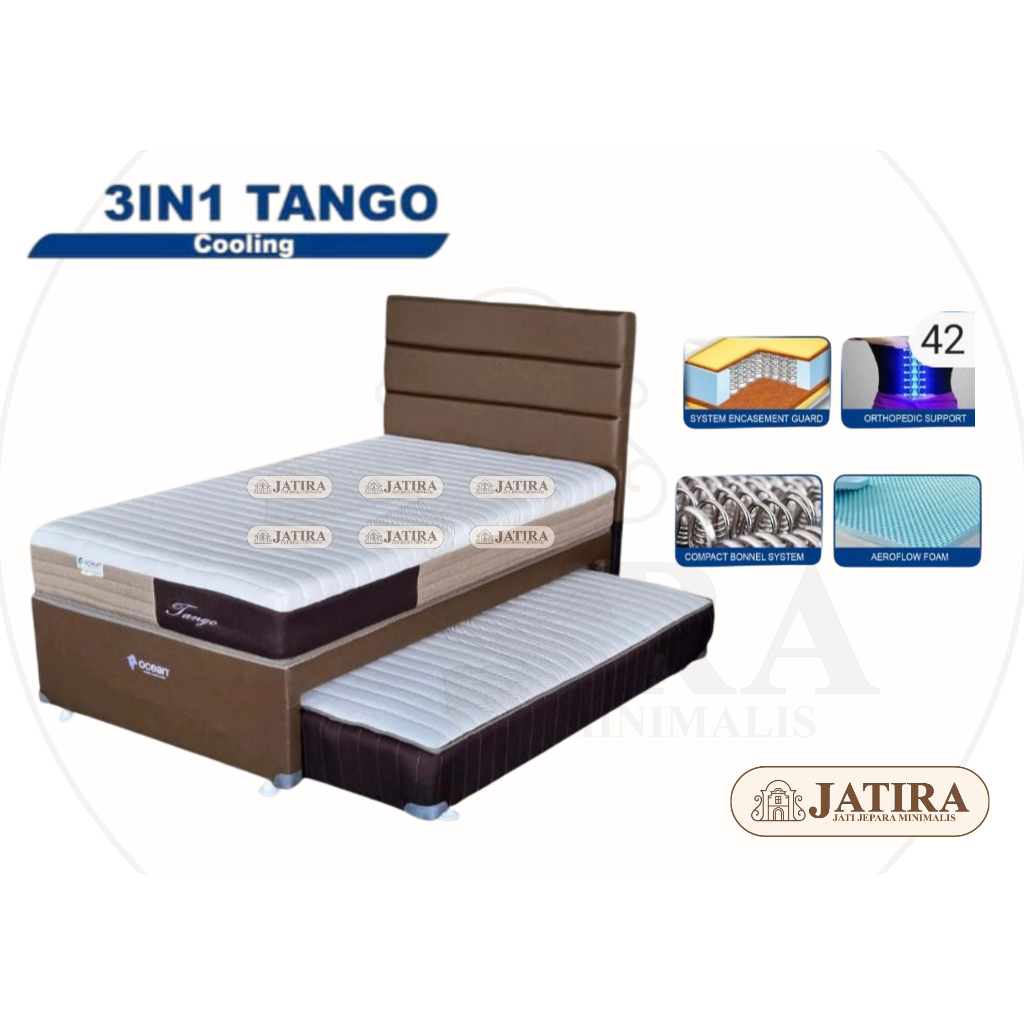 Bed Dorong OCEAN Tango 3in1 | Bed Dorong Anak Ocean Murah Palembang
