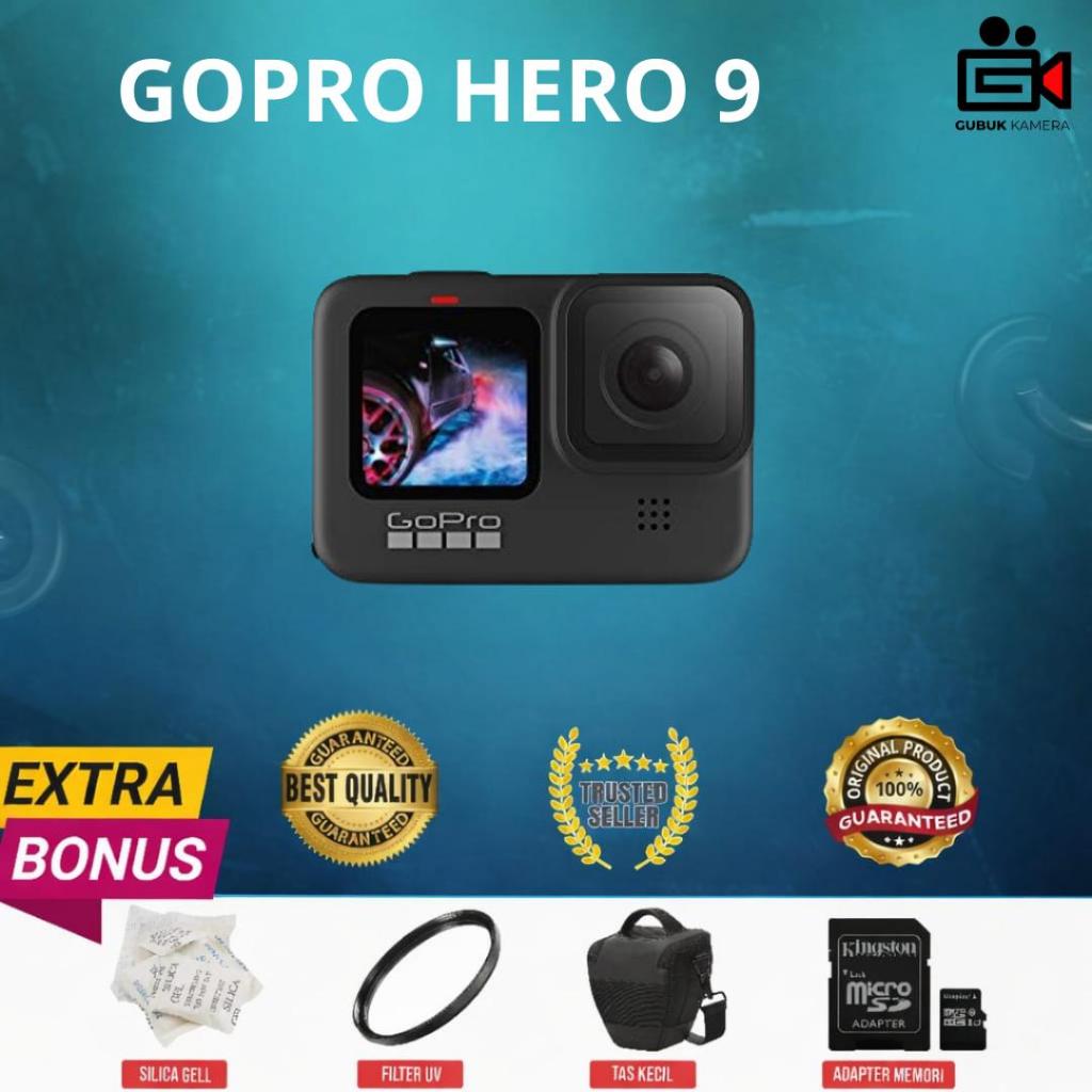 GOPRO HERO 9 BLACK ORIGINAL NORMAL MULUS MURAH (Second)